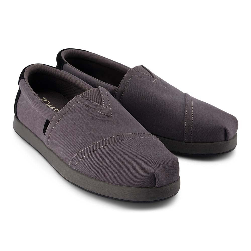 Style Toms Avalon Mens TOMS Men Alp Fwd Twill Shoes Dark Grey