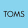 Toms Indonesia logo